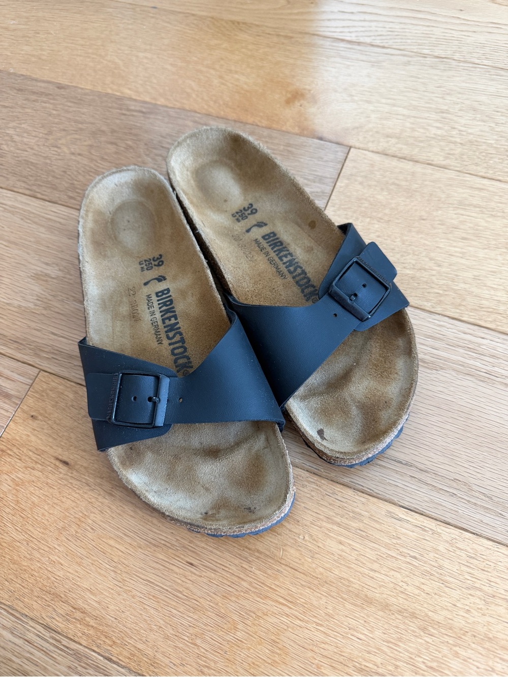 Birkenstock Madrid Black Sandals